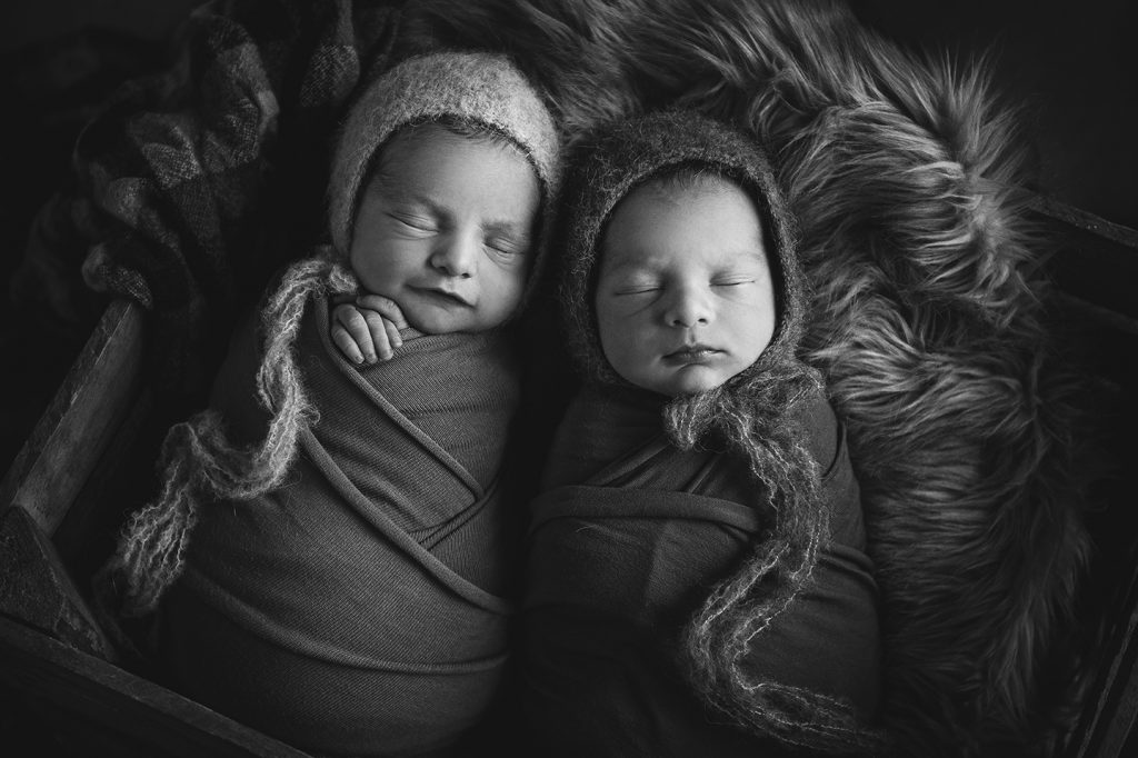 twins newborn photography