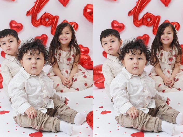 Alba, Nicolas und Oliver